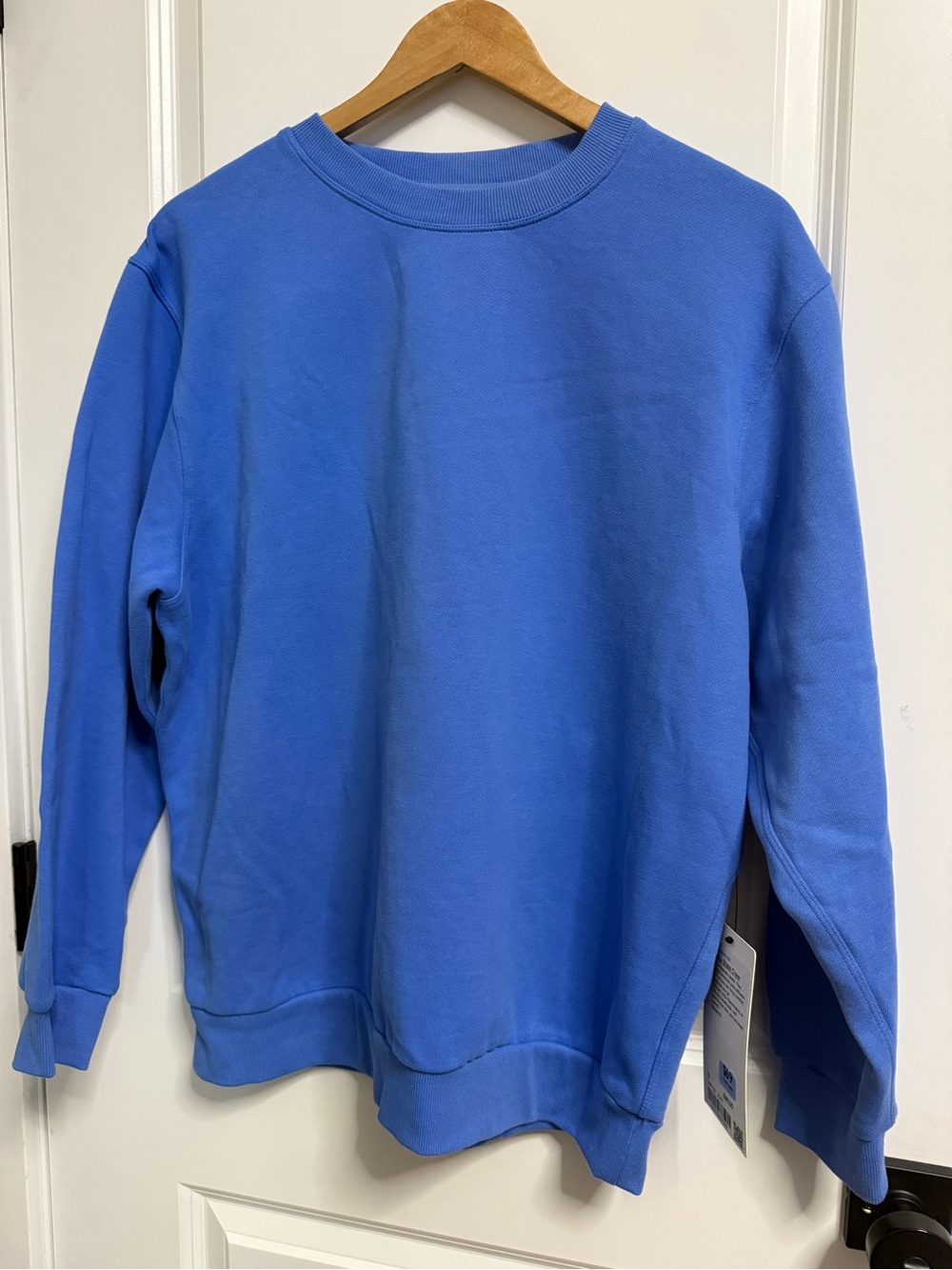 lululemon athletica Relaxed Crew Sweatshirt - Bright Blue